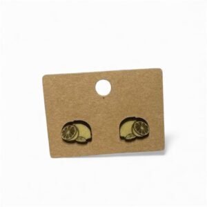 Leseni uhani limona manjša