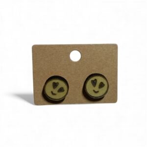 Leseni uhani smeško